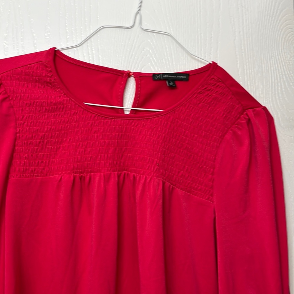 Adrianna Papell, fuschia three forth sleeve,size M